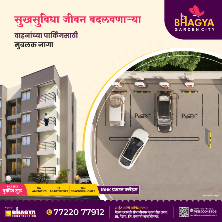 आलिशान सुखसुविधांनी सज्ज भाग्य गार्डन सिटी 13 Amenities Post 5