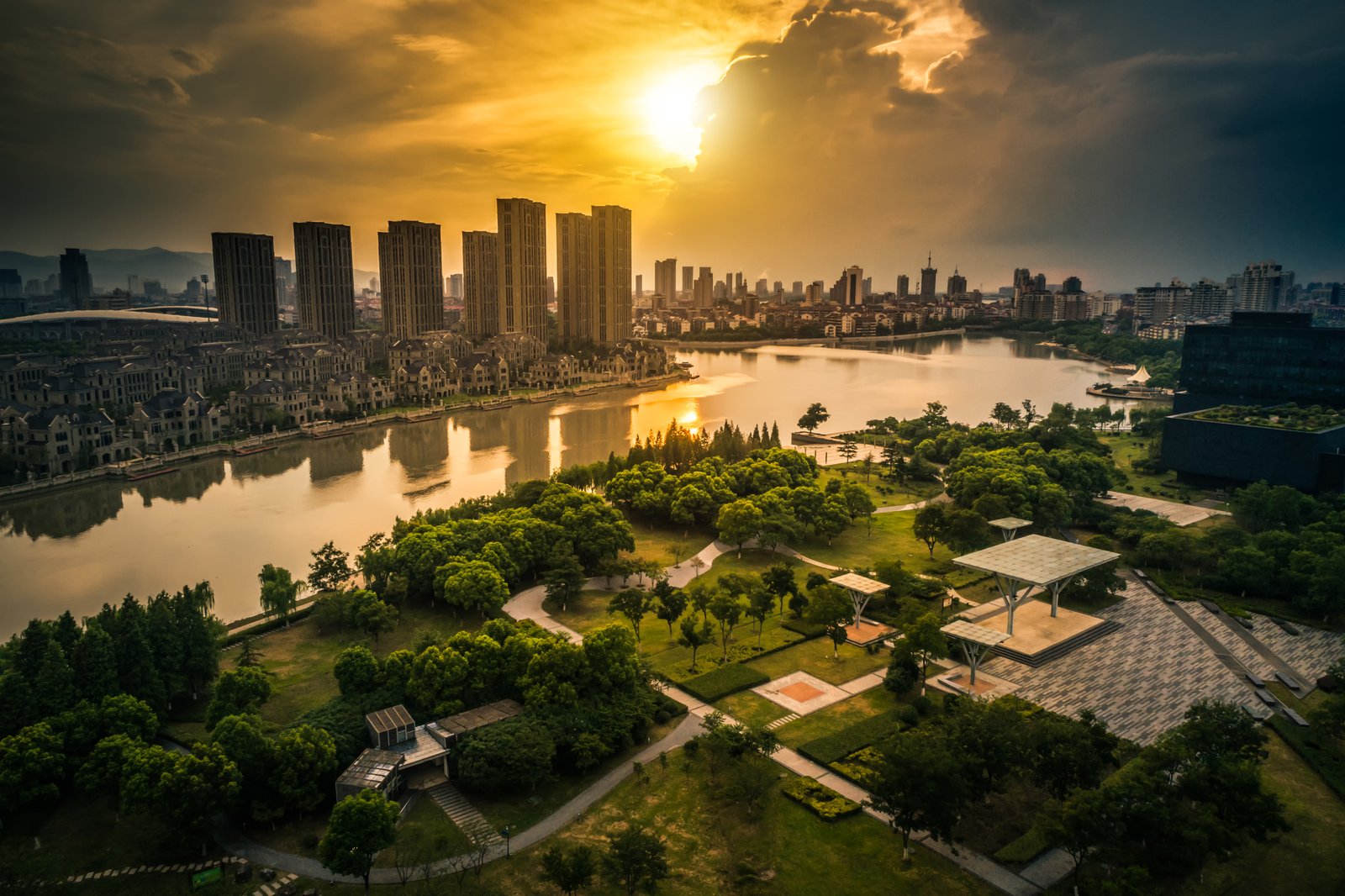 city sunset 8